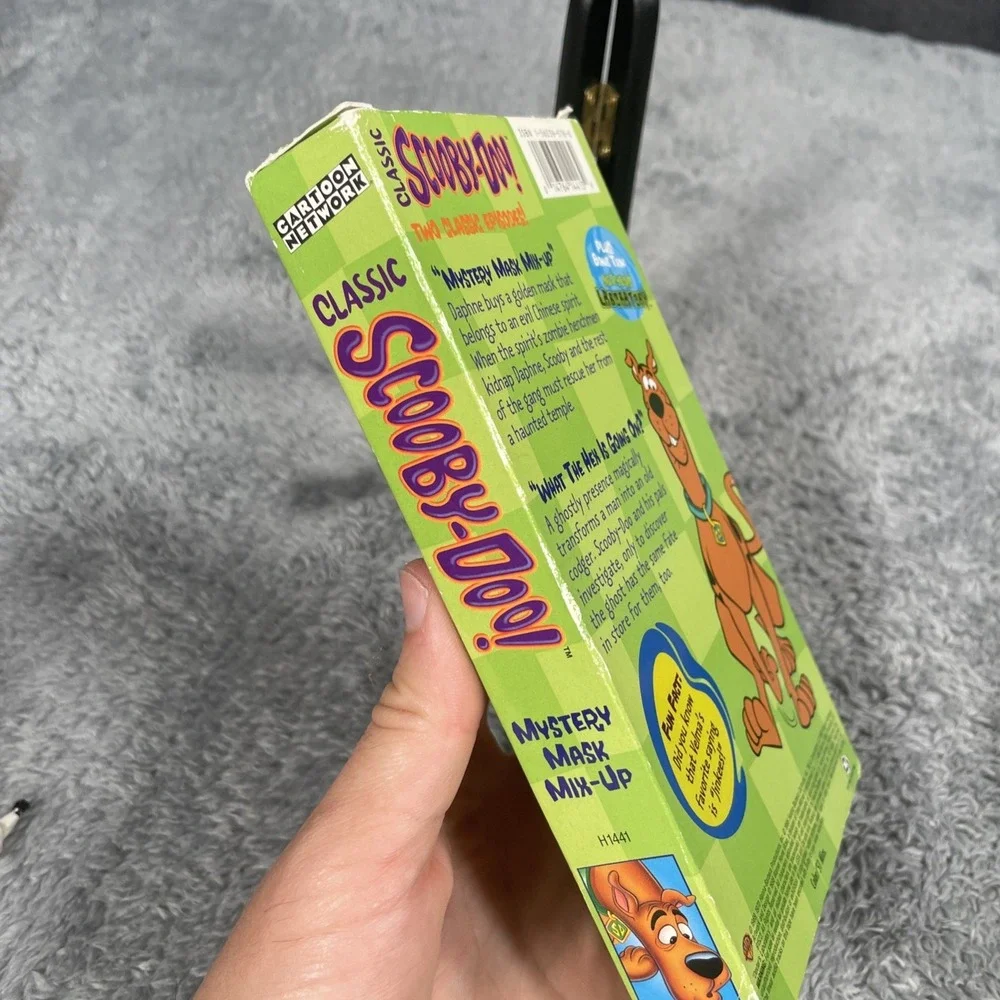 VTG Scooby-Doo! Mystery Mask Mix-Up (VHS 1995) Cartoon Network Classic